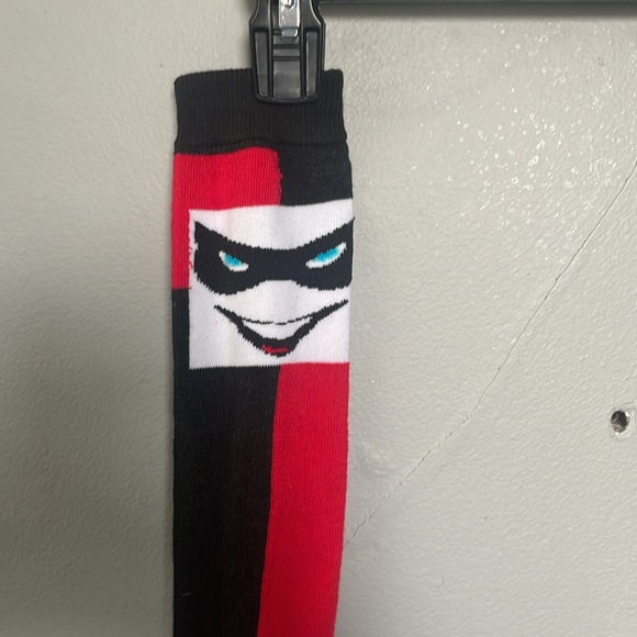 Harley Quinn women’s small high socks comics DC Batman costume - Picture 2 of 6